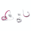 S925 Sterling Silver Simple Heart Women Earrings