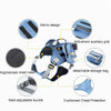 Explosion-Proof Dog Harness & Backpack, Lake Blue, Small