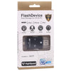 NK-208 3 in 1 i-Flash TF Card / SD Card Reader For 8 Pin + USB 2.0 + Micro USB Devices(Black)