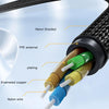 Yesido YAU37 8 Pin to 3.5mm Female Audio Adapter(Black)