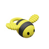 Bee Shaped Teether Teething Stick Baby Anti-Snacking Toys, Color: Yellow Black Printing