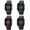 SKMEI 1858 Square Waterproof Digital Dual Display LED Luminous Watch(Red)