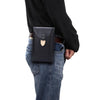 For 5.4 Inch or Below Smartphones Mobile Phone Universal Fanny Pack Leisure Sports Phone Case(Black)