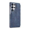 For Samsung Galaxy S25 Ultra 5G LC.IMEEKE Hon Ancient Series Flip Leather Phone Case(Blue)