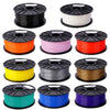 PLA 3.0 mm Color Series 3D Printer Filaments, about 115m(Gold)