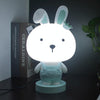 3W Cartoon Crown Pet USB Touch Control Night Light(Rabbit Pink)