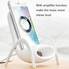JP-wxc Chair Shape Wireless Charger with Amplifier Function(Black)