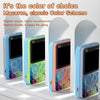 G5 Retro Children Macaron Handheld Game Console Color Screen Built-In 500 Games, Style: Single (Gray)