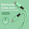 ENKAY Hat-Prince ENK-CB209 PD 20W 3A Type-C to 8 Pin Silicone Data Sync Fast Charging Cable, Cable Length: 1.2m(Purple)