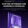 2+32G FC Joystick Dual System Handheld Game Console GBA Game Console, Color: Purple Single