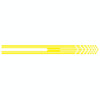 D-730 Stripe Pattern Car Modified Decorative Sticker(Yellow)