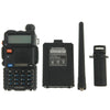 BAOFENG UV-5R Professional Dual Band Transceiver FM Two Way Radio Walkie Talkie Transmitter(Black)