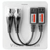 2x CCTV Video Balun over CAT5/6 600m - Grey