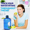 TT-T585 1 Gallon / 3.78L Sports Kettle Large Capacity Gradient Color Plastic Space Bottle, Colour: Pink Purple