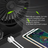 F558 With USB Mobile Phone Charging Car Fan 12/24V Car Truck Double Shaking Head Fan(Double Head 12V)