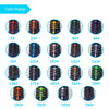 1pairs Spring Buckle Lazy Elastic Shoelaces For Adults And Children 110cm(NO.14 Rose Red+White Dot)