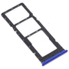 Tecno Pouvoir 3 Plus LB8/LB8a SIM & SD Card Tray - Blue