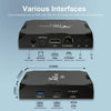 X96 Max+ Ultra 4GB+32GB Amlogic S905X4 8K Smart TV BOX Android 11.0 Media Player, Plug Type:US Plug
