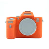 PULUZ Soft Silicone Protective Case for Sony ILCE-7MII / 7SMII / 7RMII(Orange)