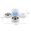 Automatic Pet Water Fountain & Stainless Steel Food Bowl - Blue