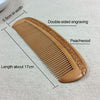 Anti-static Massage Wooden Comb + Gift Box, Gift Box Colors Are Random