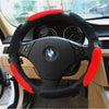 3D Sandwich Style Slip-resistant Slams Car Steering Wheel Movement Cover
