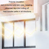 50x125cm Car Summer No-punch Retractable Titanium Silver Sunshade Curtain