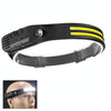 W689-2 White Light USB Rechargeable Motion Sensor Headlamp COB Outdoor Fishing Flashlight