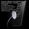 For Samsung Galaxy S23 Ultra 5G Carbon Fiber MagSafe Phone Case with 360 Degree Rotating Holder(Black Silver)