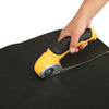 Electrical Scissors Handheld Clothing Fabric Leather Tailoring Shears Small Carpet Cutter(Yellow)