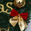 Christmas Decoration Wreath Garland Rattan Door Hanging, Specification: Gold