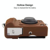 For FUJIFILM X-T5 Soft Silicone Protective Case(Coffee)