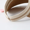 Parent-child Beach Sun Protection Empty Top Sunshade Straw Hat, Color: For Kids (Coffee)