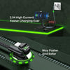 REMAX RC-177i Heymanba II 2.1A USB to 8 Pin 180 Degrees Elbow Zinc Alloy Braided Gaming Data Cable, Cable Length: 1m(Black)
