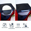 Car Sun Protection Anti-mosquito Window Zipper Sunshade(Rear Window (Left+Right))