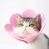 Lick Proof Cat Dog Cone Collar, Pink, Soft EVA, 28-36cm