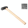 Handmade DIY Square Hammer Gold And Silver Jewelry Texture Hammer, Model: No.10