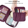2 PCS Waterproof Make Up Bag Travel Organizer for Toiletries Kit(gray)