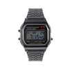 Unisex Sports Watches LED Digital Waterproof Quartz WristWatch(Black)