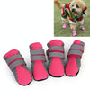 Pink Dog Shoes XL: Breathable, Reflective & Non-Slip