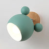 Creative Cartoon E27 LED Warm White Light Wall Lamp for Bedside Passage (Green)