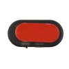 Car Solar Analog Anti-theft Device LED Warning Light(Black Shell Red Light)