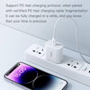 TOTU CB-1-PD 27W USB-C/Type-C to 8 Pin Data Cable, Length: 1m(White)