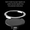 For Tesla Car Metal Folding Magnetic Phone Holder(Bright Black)