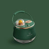 F08 Wireless Water Replenishing Double Spray Humidifier LED Night Light Humidifier(Green)