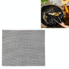 Non-Stick Grid Sheet Teflon Barbecue Mat Grill Grid Mat, Size:30x40 cm(Black)
