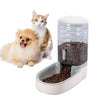 Automatic Cat Feeder 3.8L Grey - Gravity Dry Food Dispenser