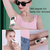 Portable Body Electric Hair Removal Instrument Home Laser Beauty Instrument(White)