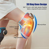 Electric Heating Therapy Knee Warm Knee Pad Brace Massage,Spec: Single Without Vibration