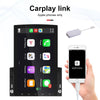 9.7 inch Vertical Screen HD 2.5D Glass Car MP5 Player Android Navigation All-in-one Machine, Specification:Standard+4 Lights Camera